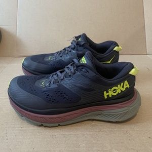 Hoka One One Stinson ATR 6 Womens Size 7 Running Shoes Deep Well/Evening BEAT